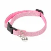 Paris Prix Colliers Et Laisses Pour Chats | - Collier pour chat avec grelot "glitter" 30cm rose