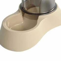 Paris Prix - Distributeur pour chien & chat "mocaccino" 3,5l taupe New