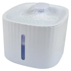 Paris Prix - Fontaine à eau pour animaux "expert" 3l blanc Hot