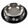 Paris Prix Gamelles Et Autres Accessoires | - Gamelle antidérapante chien & chat "pattes" 25cm noir