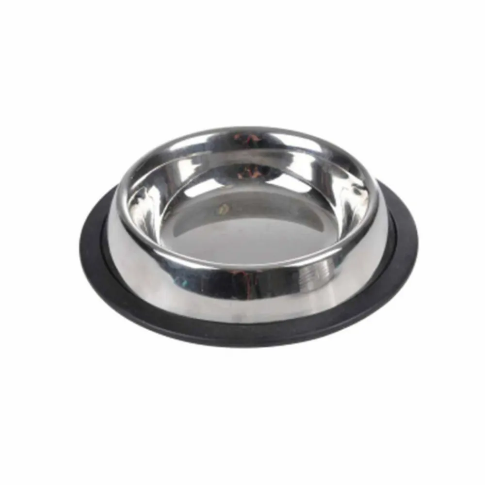 Paris Prix Gamelles Et Autres Accessoires | - Gamelle pour chien & chat "antidérapante" 24cm argent