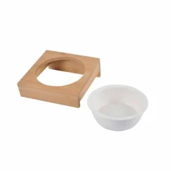 Paris Prix - Gamelle pour chien & chat "bambou" 14cm naturel Online