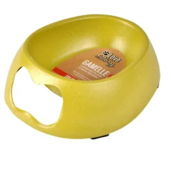 Paris Prix - Gamelle pour chien & chat "bambou" 16cm vert Outlet