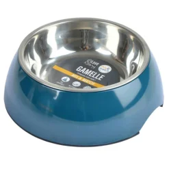 Paris Prix - Gamelle pour chien & chat "bol inox" 14cm emeraude Outlet