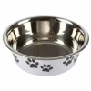 Paris Prix Gamelles Et Autres Accessoires | - Gamelle pour chien & chat "repas" 21cm argent