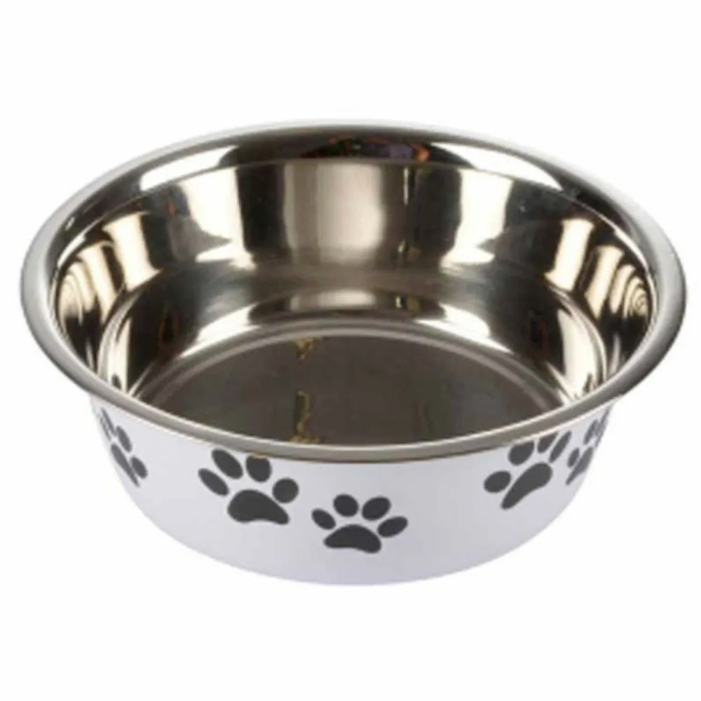 Paris Prix Gamelles Et Autres Accessoires | - Gamelle pour chien & chat "repas" 21cm argent