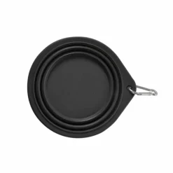 Paris Prix - Gamelle rétractable pour chien "voyage" 15cm anthracite New
