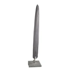 Paris Prix - Housse de protection parasol "klas" 225cm gris Discount