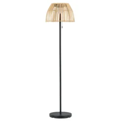 Paris Prix Eclairage D’Extérieur | - Lampadaire d'extérieur en bambou "mabis" 150cm naturel