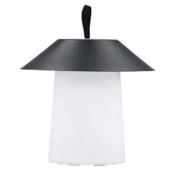 Paris Prix Eclairage D’Extérieur | - Lampe à poser d'extérieur led "rubu" 26cm noir