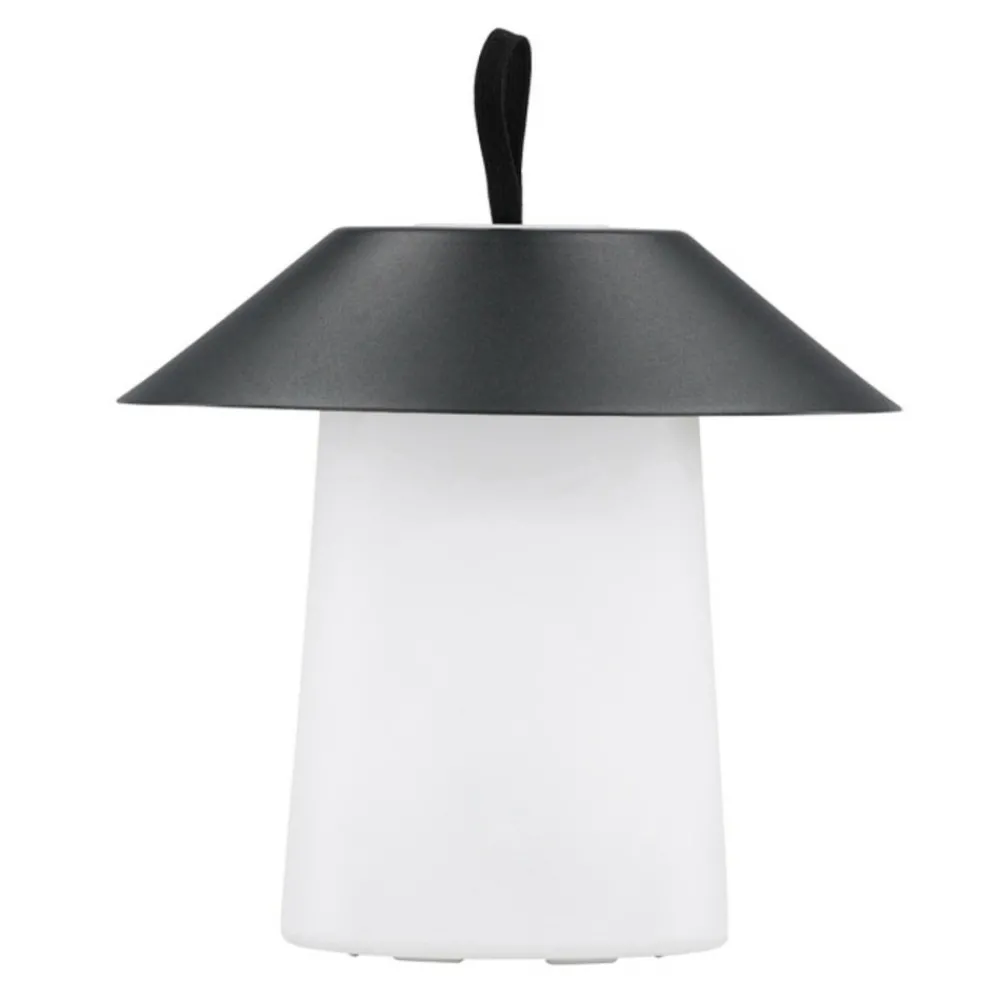 Paris Prix Eclairage D’Extérieur | - Lampe à poser d'extérieur led "rubu" 26cm noir