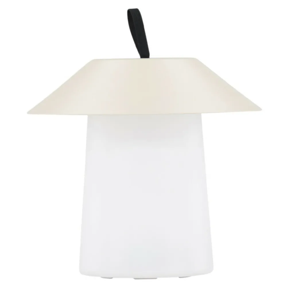 Paris Prix - Lampe à poser d'extérieur led "rubu" 26cm beige Best