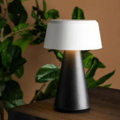 Paris Prix Eclairage D’Extérieur | - Lampe à poser d'extérieur led "stratford" 23cm noir