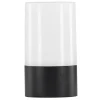 Paris Prix Eclairage D’Extérieur | - Lampe à poser d'extérieur led "tubu" 18cm noir