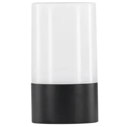 Paris Prix Eclairage D’Extérieur | - Lampe à poser d'extérieur led "tubu" 18cm noir