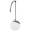 Paris Prix Eclairage D’Extérieur | - Lampe suspension d'extérieur à led "doris" 20cm noir