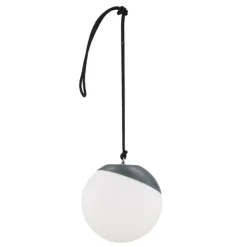 Paris Prix Eclairage D’Extérieur | - Lampe suspension d'extérieur à led "doris" 20cm noir