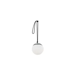 Paris Prix Eclairage D’Extérieur | - Lampe suspension d'extérieur à led "doris" 20cm noir