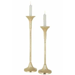 Paris Prix - Lot de 2 chandeliers design "marie" 47cm or mat Online