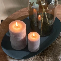 Paris Prix Objets De Décoration | - Lot de 2 plateaux en métal "lise" 54cm bleu