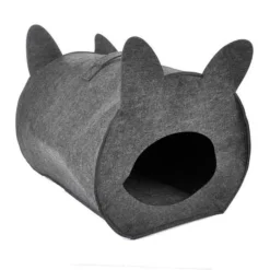 Paris Prix - Niche pour chat & poignée "feutrine" 40cm anthracite Online