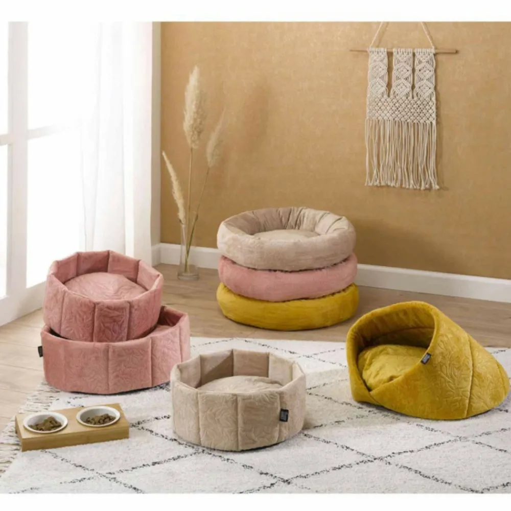 Paris Prix - Niche pour chien & chat "boho" 50cm naturel Clearance