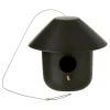 Paris Prix - Nichoir pour oiseaux en céramique "pam" 23cm noir Discount