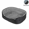 Paris Prix Niches, Paniers Et Transports | - Panier ovale pour chien & chat "essentiel" 70cm noir