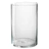 Paris Prix - Photophore design "severine" 26cm transparent Discount