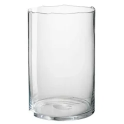 Paris Prix - Photophore design "severine" 26cm transparent Discount