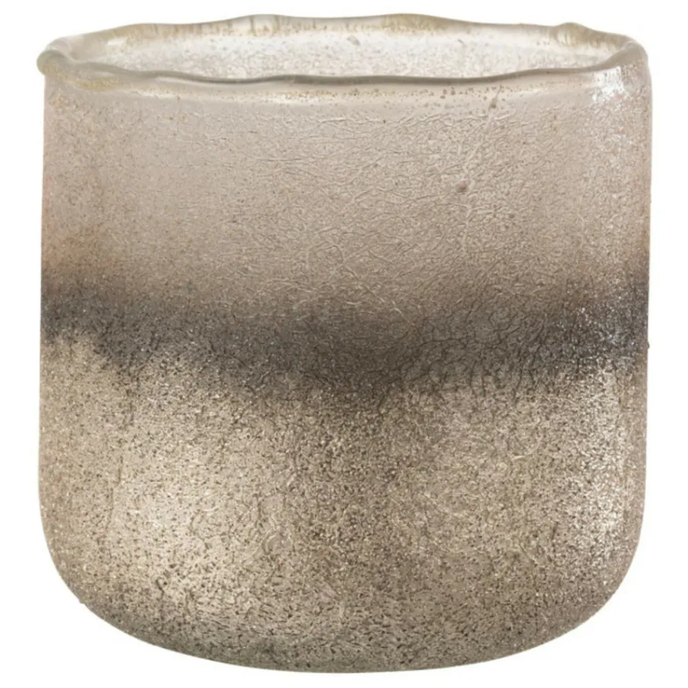 Paris Prix Bougies, Senteurs Et Bien-Être | - Photophore design en verre "camille" 14cm rose