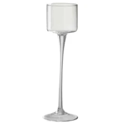 Paris Prix Bougies, Senteurs Et Bien-Être | - Photophore sur pied "verre" 33cm transparent