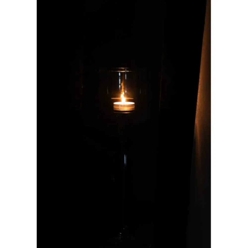Paris Prix Bougies, Senteurs Et Bien-Être | - Photophore sur pied "verre" 33cm transparent