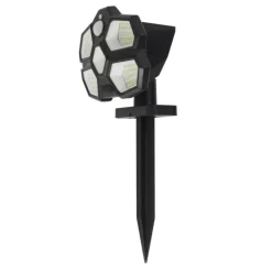 Paris Prix - Projecteur extérieur solaire "mouvement" 13cm noir Hot
