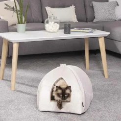 Paris Prix - Tente pour chat "sweet cat" 38cm écru Online