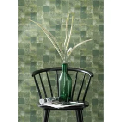 Paris Prix - Vase bouteille en verre "sigma" 35cm vert Online