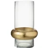 Paris Prix Vases Et Coupes | - Vase déco "bague cylindrique" 35cm transparent