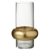 Paris Prix Vases Et Coupes | - Vase déco "bague cylindrique" 25cm transparent