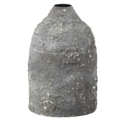 Paris Prix Vases Et Coupes | - Vase design en métal "effy" 24cm gris
