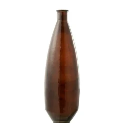 Paris Prix Vases Et Coupes | - Vase design en verre "cuiso" 81cm marron foncé