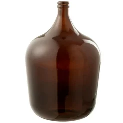 Paris Prix Vases Et Coupes | - Vase design en verre "cuiso" 56cm marron foncé
