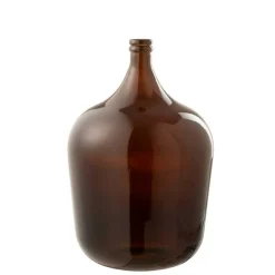 Paris Prix Vases Et Coupes | - Vase design en verre "cuiso" 56cm marron foncé