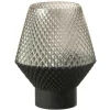 Paris Prix Vases Et Coupes | - Vase design en verre "vuoto" 22cm gris