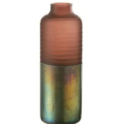 Paris Prix Vases Et Coupes | - Vase design en verre "ignacio" 42cm rose