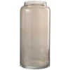 Paris Prix Vases Et Coupes | - Vase design "long droit" 40cm marron ambre