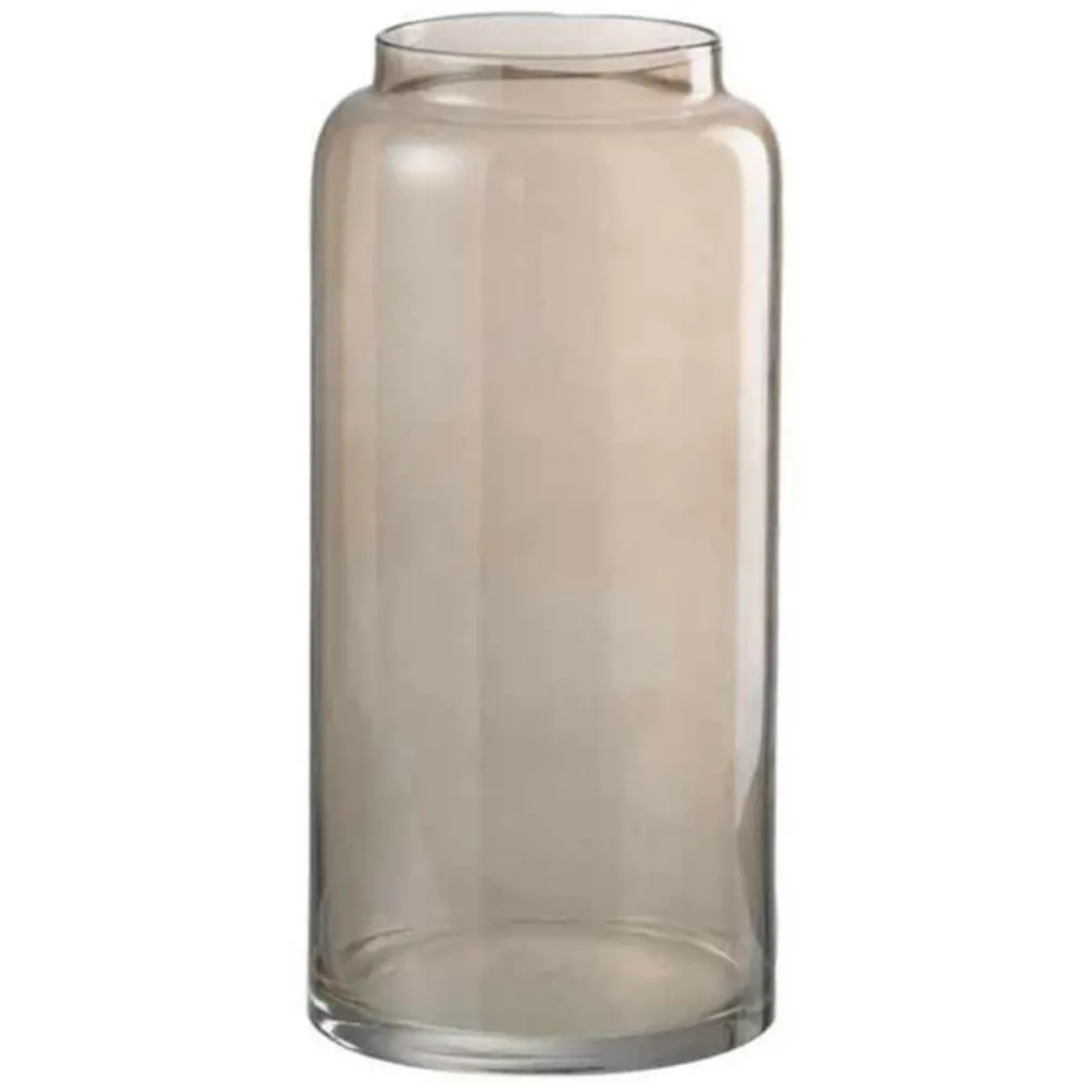 Paris Prix Vases Et Coupes | - Vase design "long droit" 40cm marron ambre