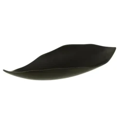 Paris Prix - Vide-poche design feuille "john" 34cm noir Online
