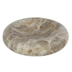 Paris Prix - Vide-poche en marbre "bali" 29cm beige Best