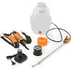 Perel - Pulvérisateur dorsal à batterie - 12 litres New