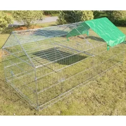 @pet - enclos d'extérieur pour animaux de compagnie luxury xl métal Outlet